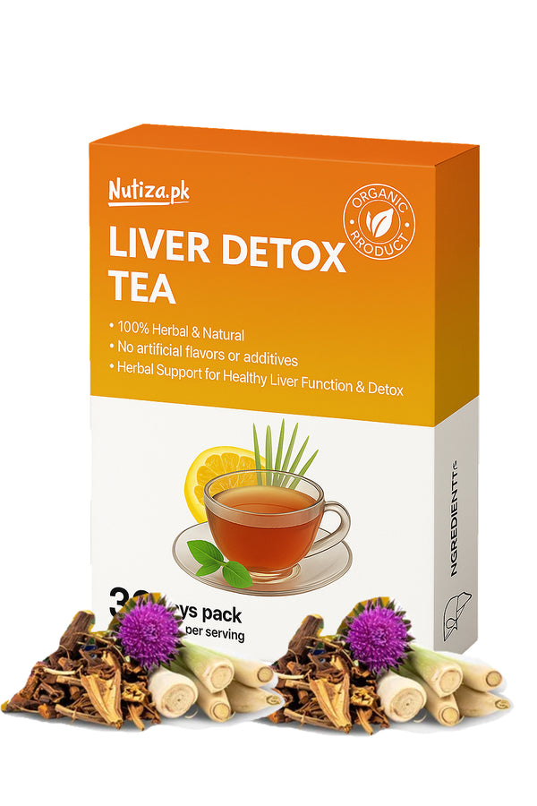 Nuttiza.pk Liver Cleanse Tea for Cholesterol & Fatty Liver
