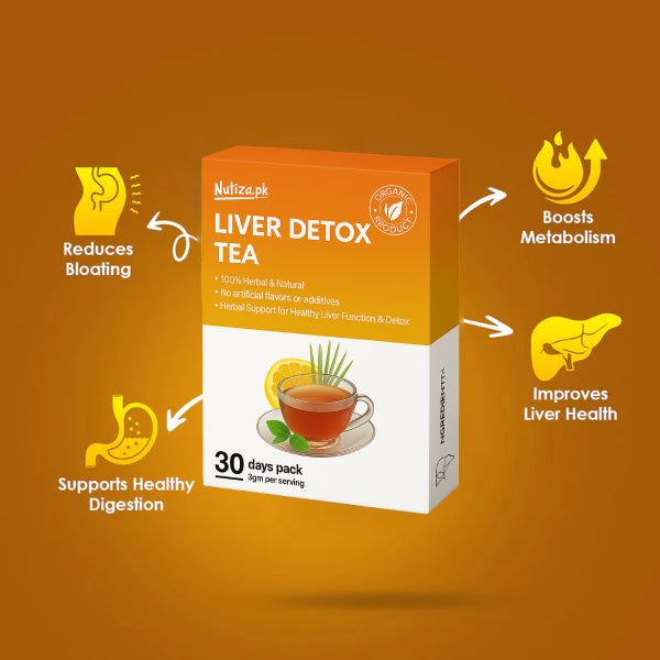 Nuttiza.pk Liver Cleanse Tea for Cholesterol & Fatty Liver