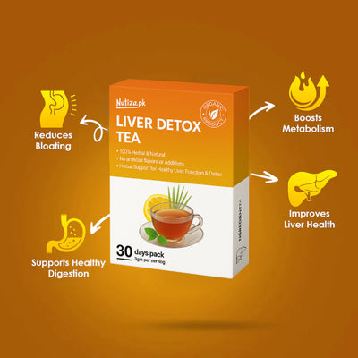 Nuttiza.pk Liver Cleanse Tea for Cholesterol & Fatty Liver