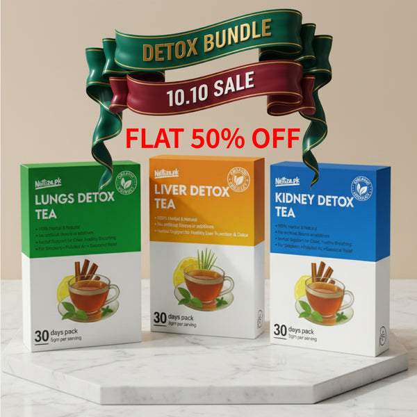 Lungs Detox Tea + Liver Detox Tea + Kidney Detox Tea BUNDLE OFFER