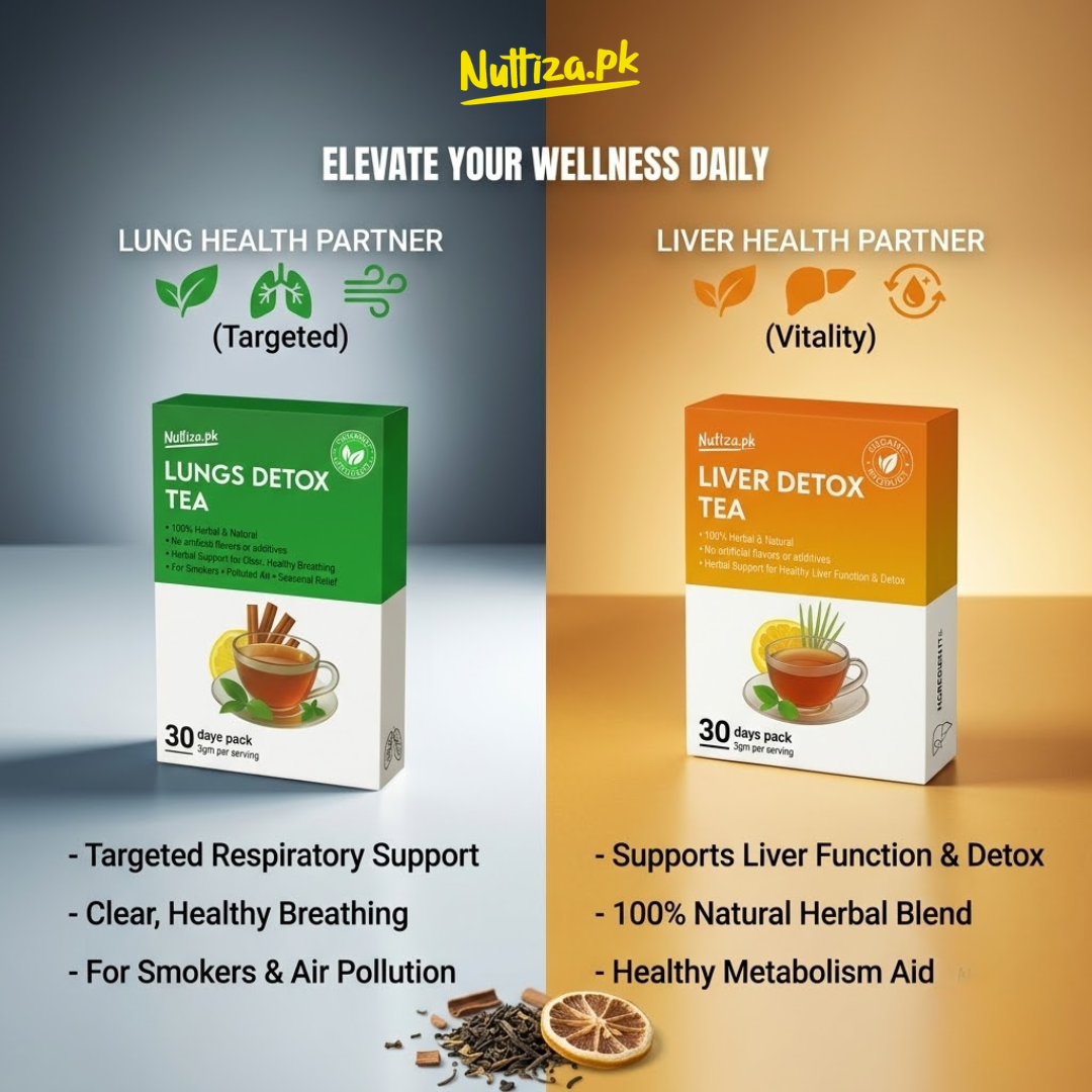 Lungs Detox Tea + Liver Detox Tea  AZAADI BUNDLE OFFER
